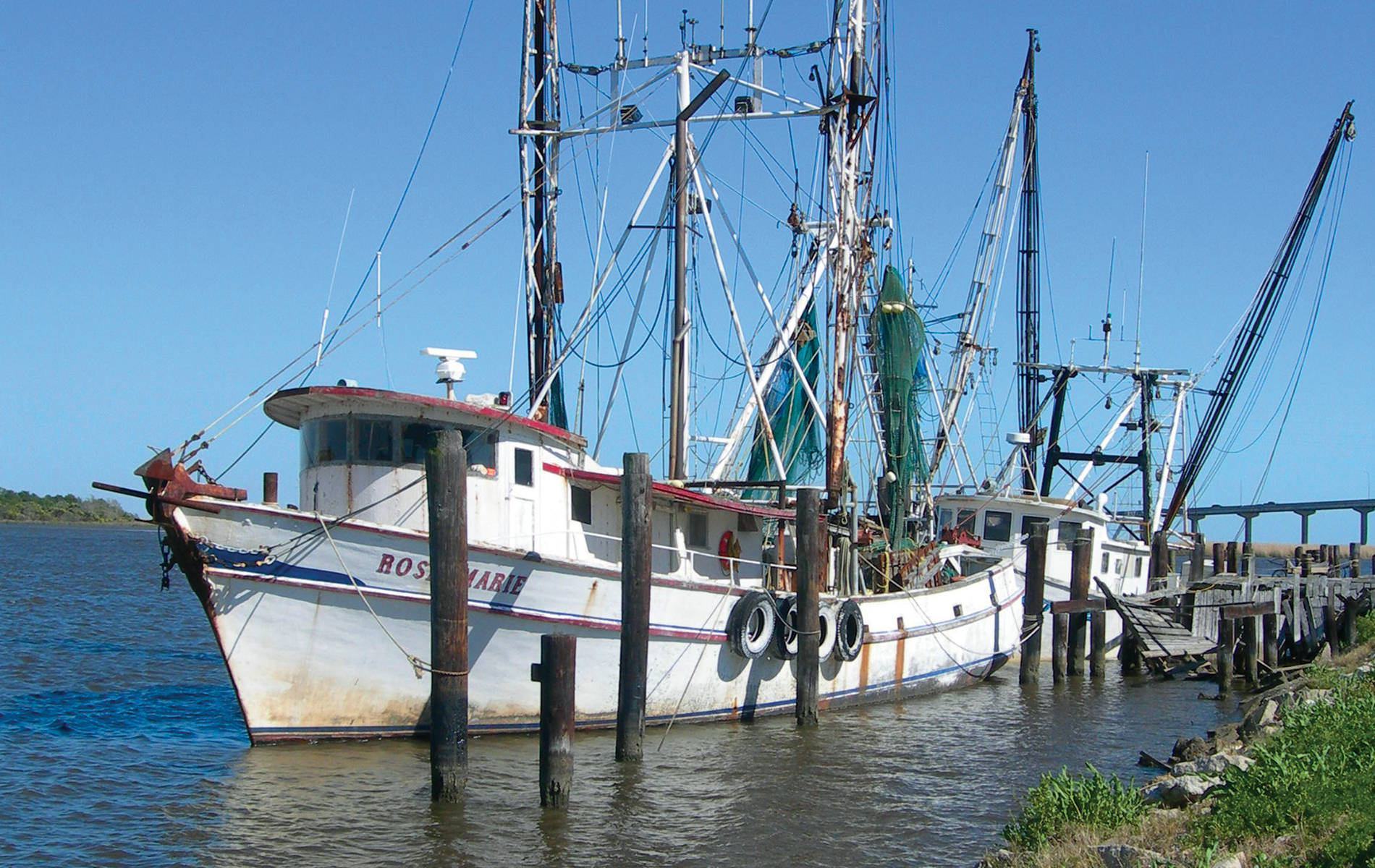 Boat in Apalachicola