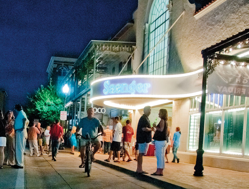 Downtown Pensacola Florida, Saenger Theatre on Palafox Street