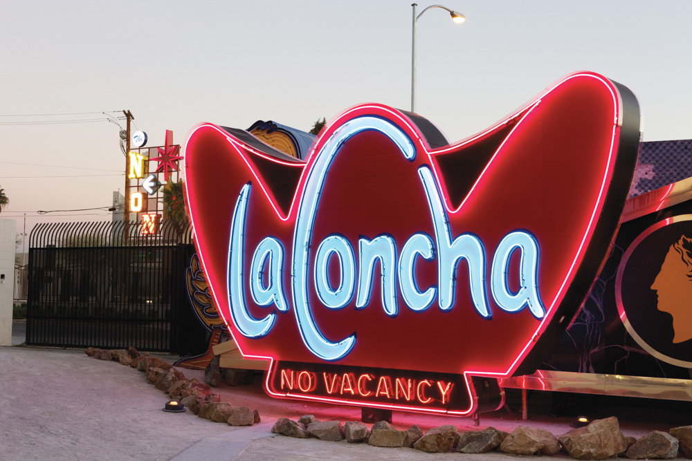 La Concha Vegas sign