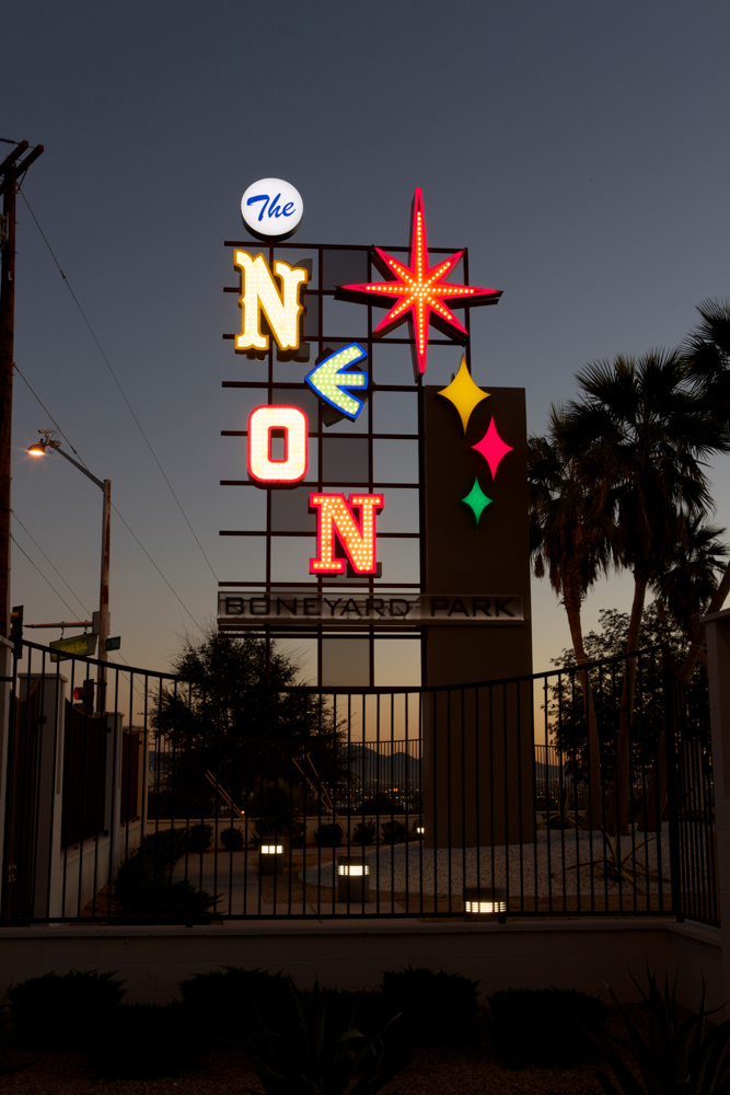 Neon signs at La Concha