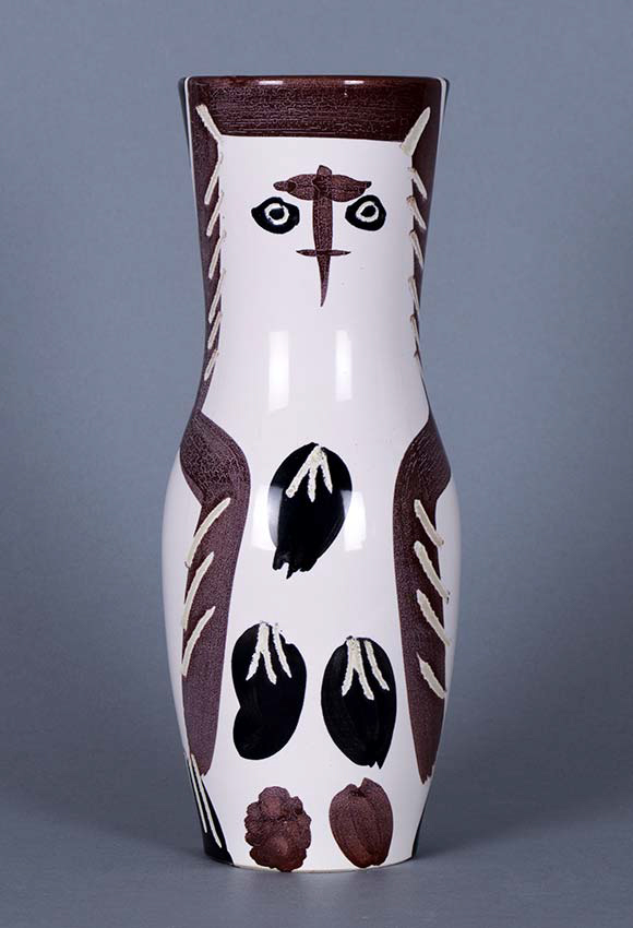 Vie Magazine Young Wood Owl, Pablo Picasso – Ceramic sculpture