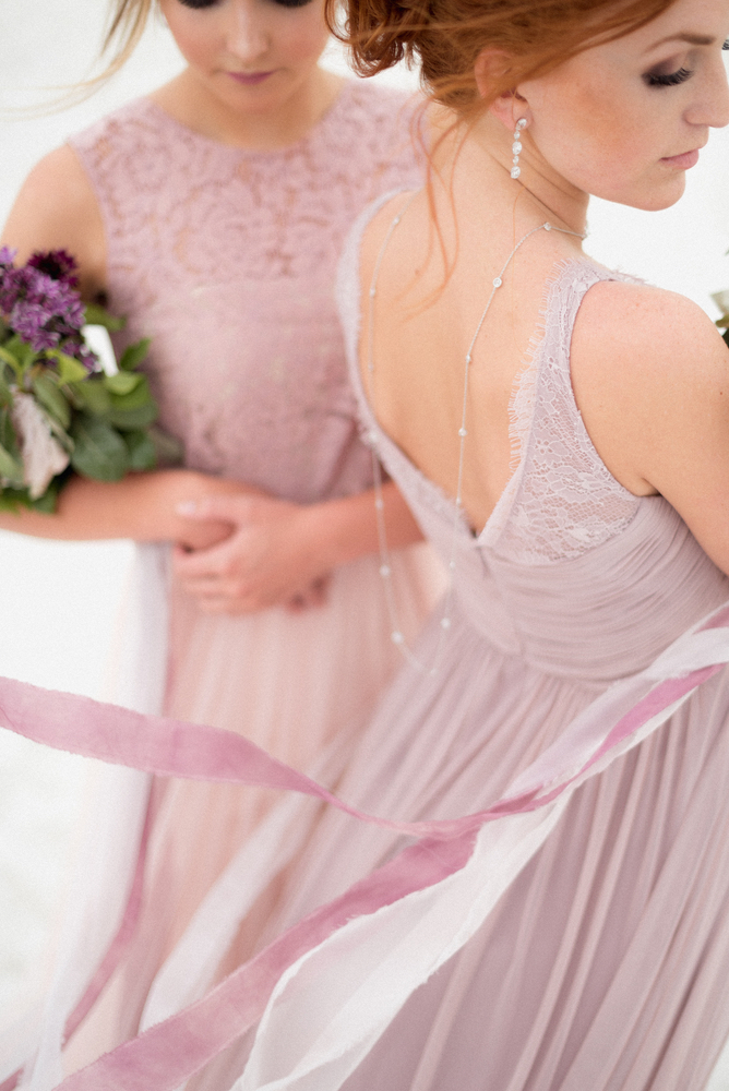 Pure7 Studios Styled Wedding Shoot style beach bridesmaid