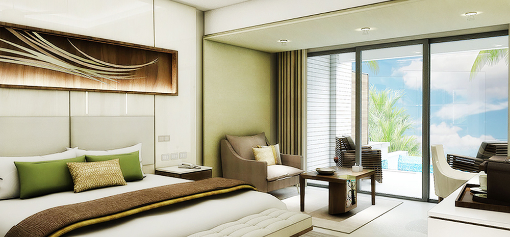 Luxury suite at Royalton Resort & Spa in Saint Lucia