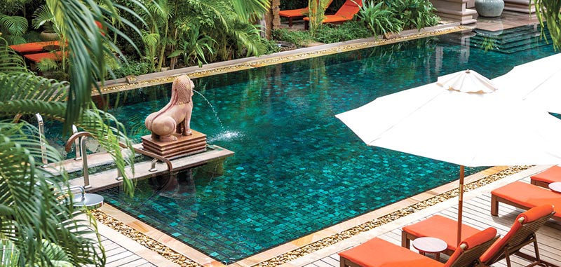 Belmond La Résidence D’Ankor in Cambodia Main Outdoor Pool