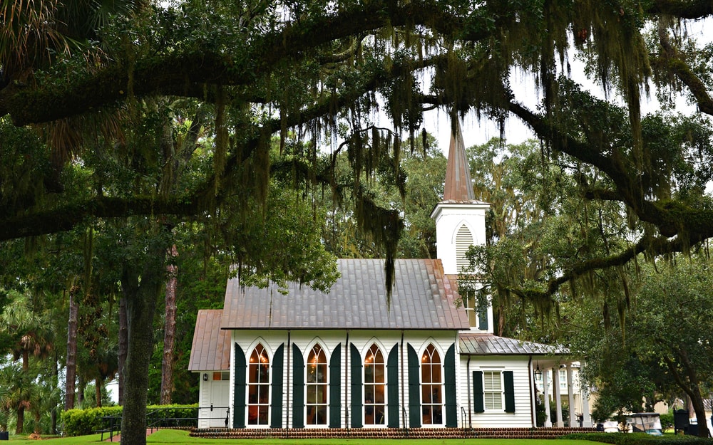 Chapel in Montage Palmetto Bluff South Carolina Gorgeous church