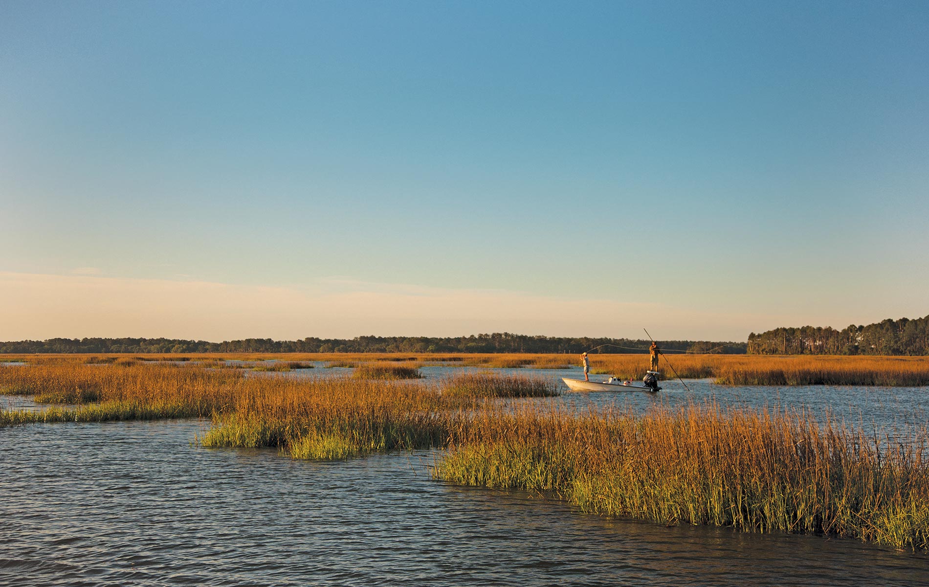 Salt Marshes at Montage Palmetto Bluff Fly Fishing