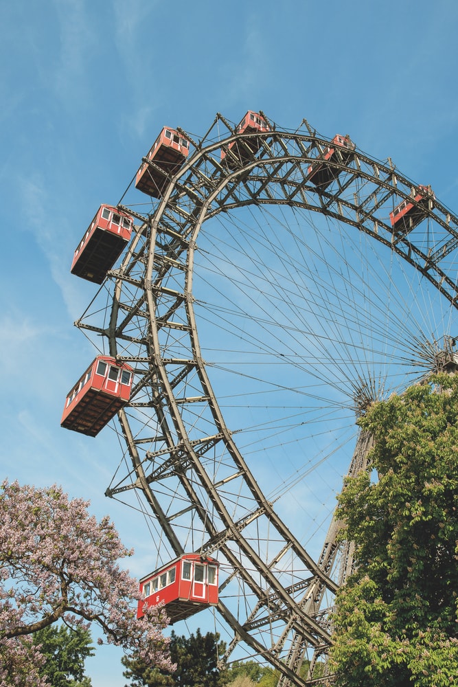 Giant Ferris Wheel in Prater Vienna, Austria VIE Magazine Destination Travel 2018