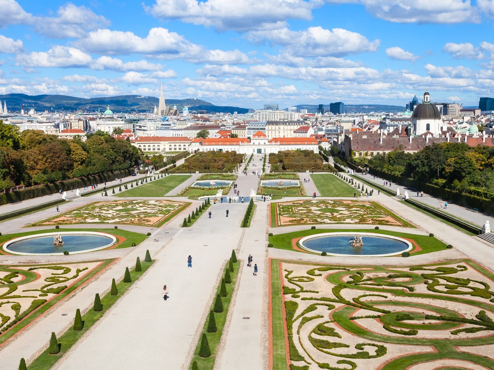 Belvedere Gardens in Vienna, Austria VIE Magazine Destination Travel 2018