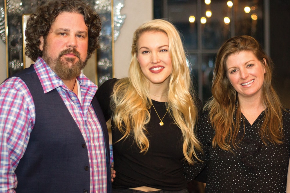 Singer-songwriters Ken Johnson, Ashley Campbell, and Andi Zack-Johnson. Photo by Rinn Garlanger