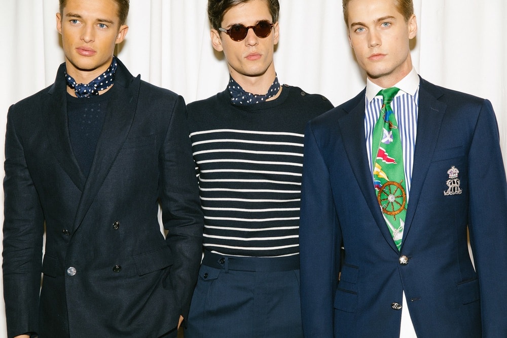 Backstage at Ralph Lauren during NYFW F/W 2018