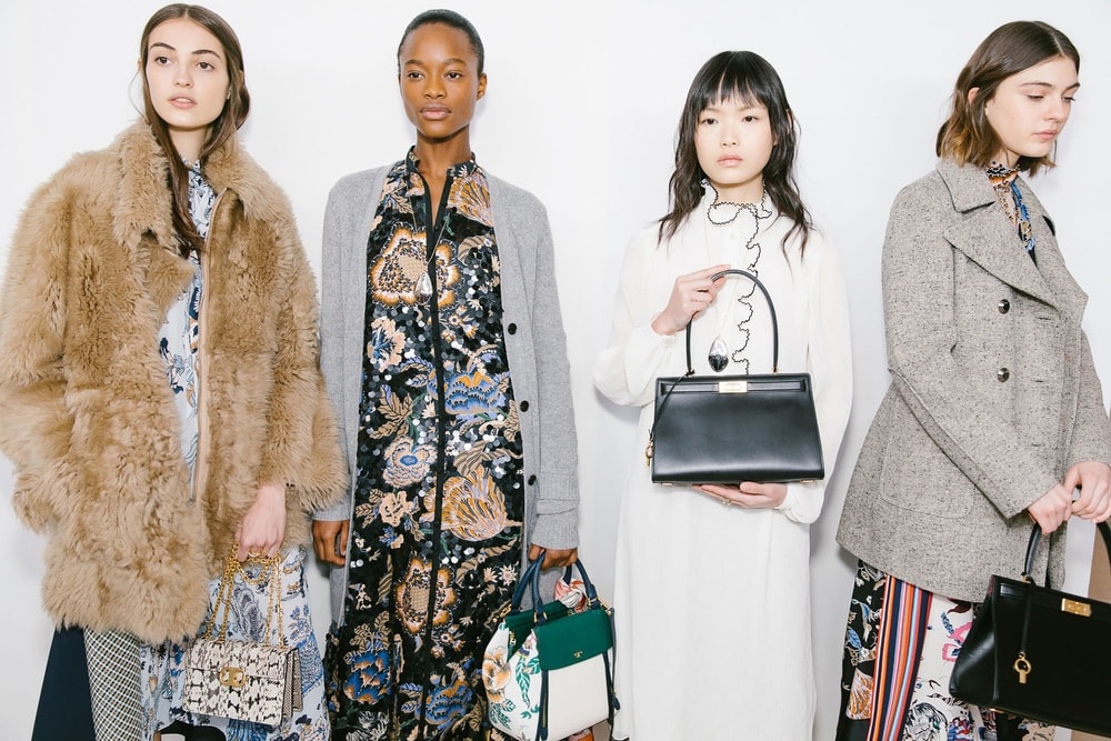Backstage at Tory Burch during NYFW F/W 2018