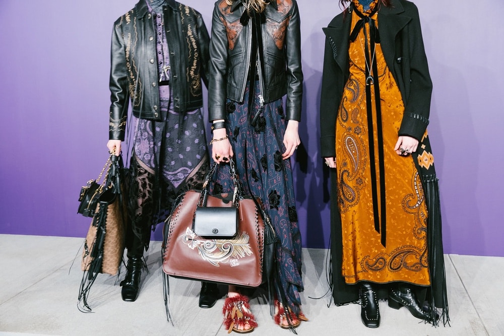 Backstage at COACH 1941 during NYFW F/W 2018