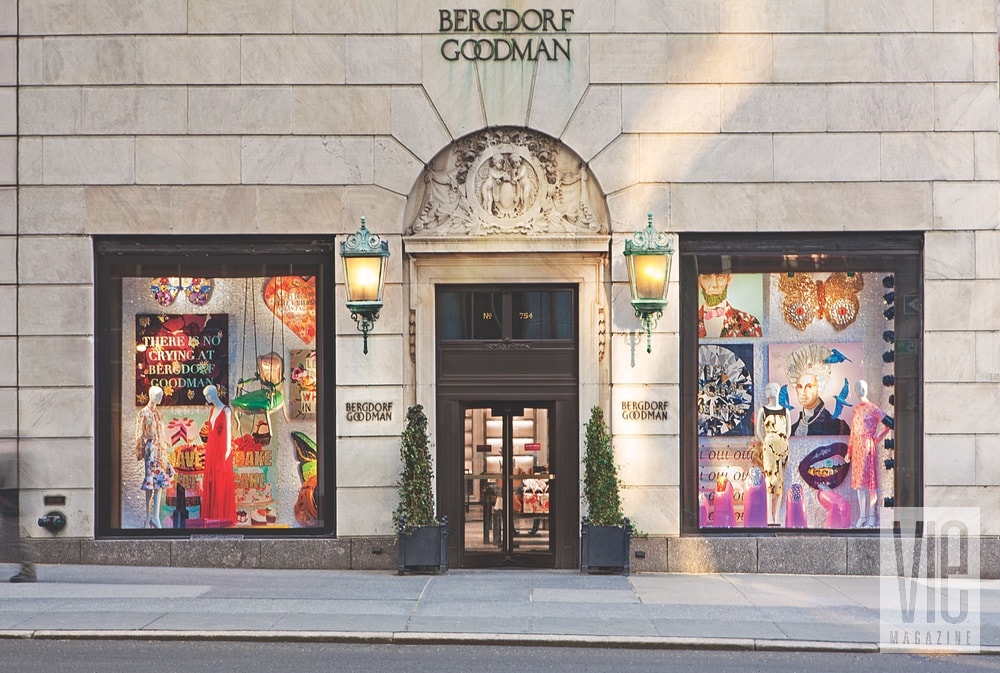 Longshore and her team transported hundreds of artworks from New Orleans to New York for the Bergdorf installation, including paintings, sculptures, books, furniture, and more.