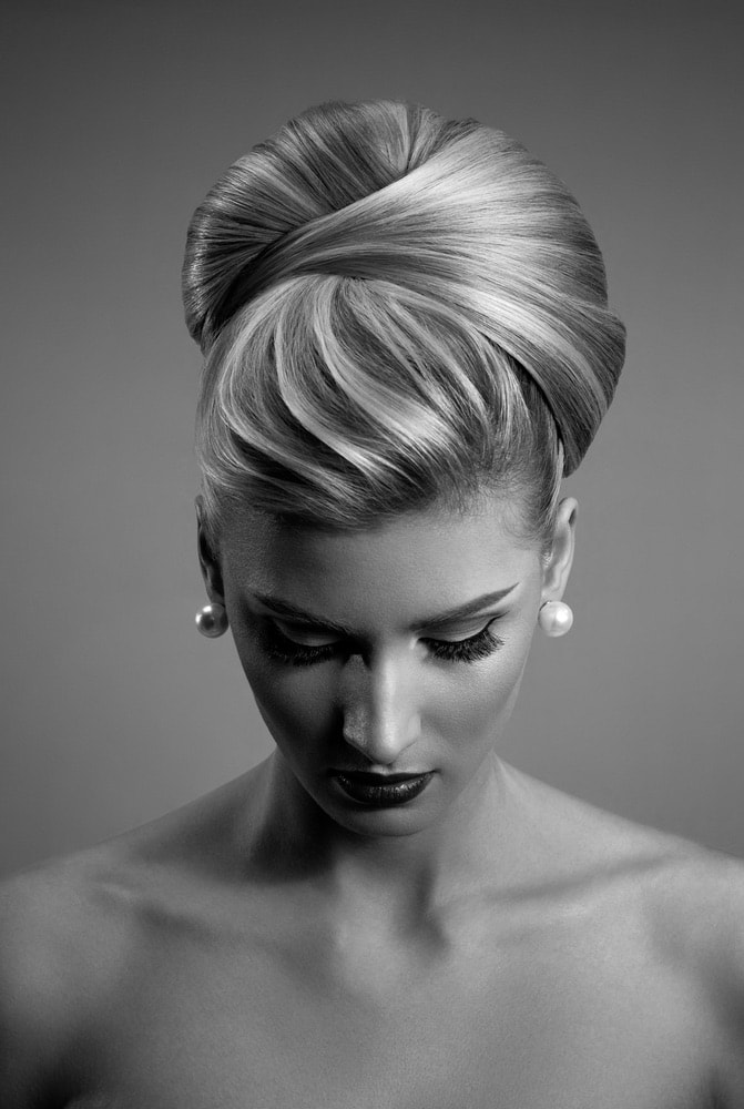 One of the many hairstyles created by the Bellissimo salon and spa in Galway, Ireland.