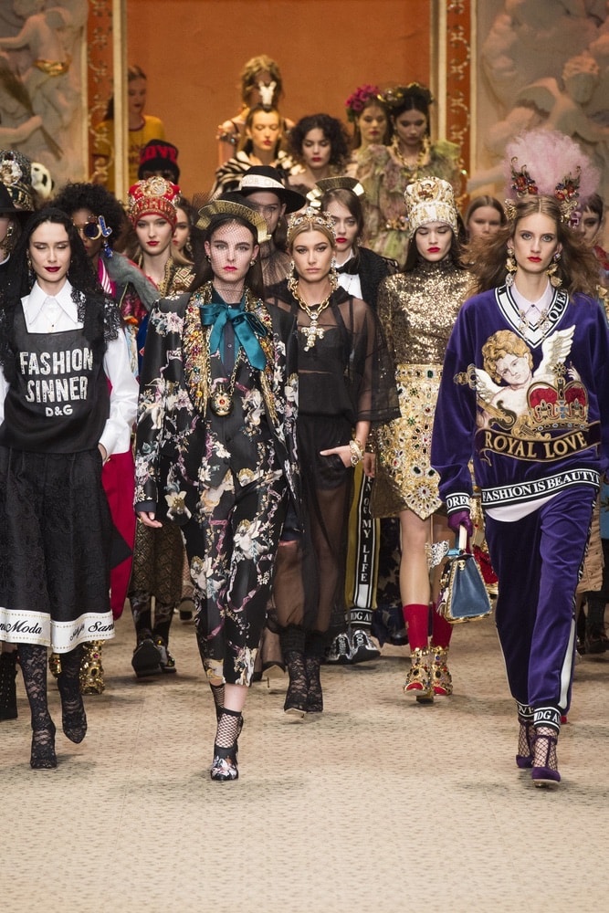 Dolce & Gabbana FW 18 Milan Fashion Week