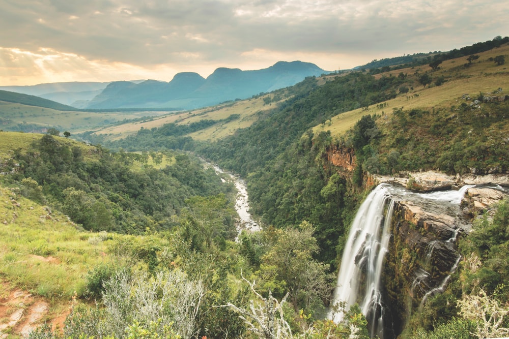 Lisbon Falls is a popular site for visitors in Mpumalanga.