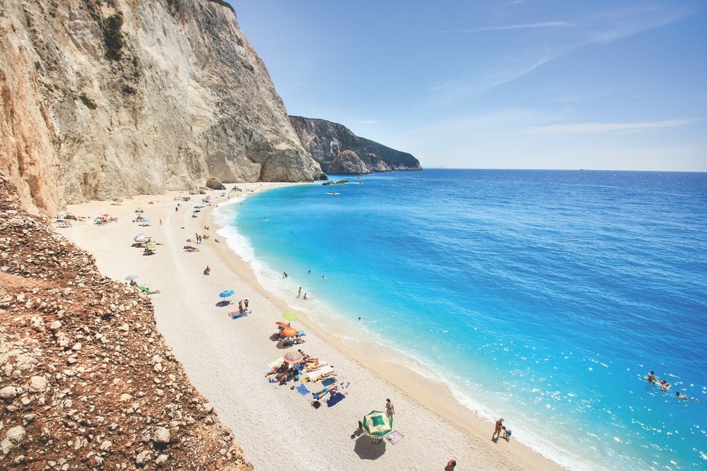 Days spent at the beach in Lefkada are punctuated by hiking, exploring the quaint towns, and visiting the monasteries.
