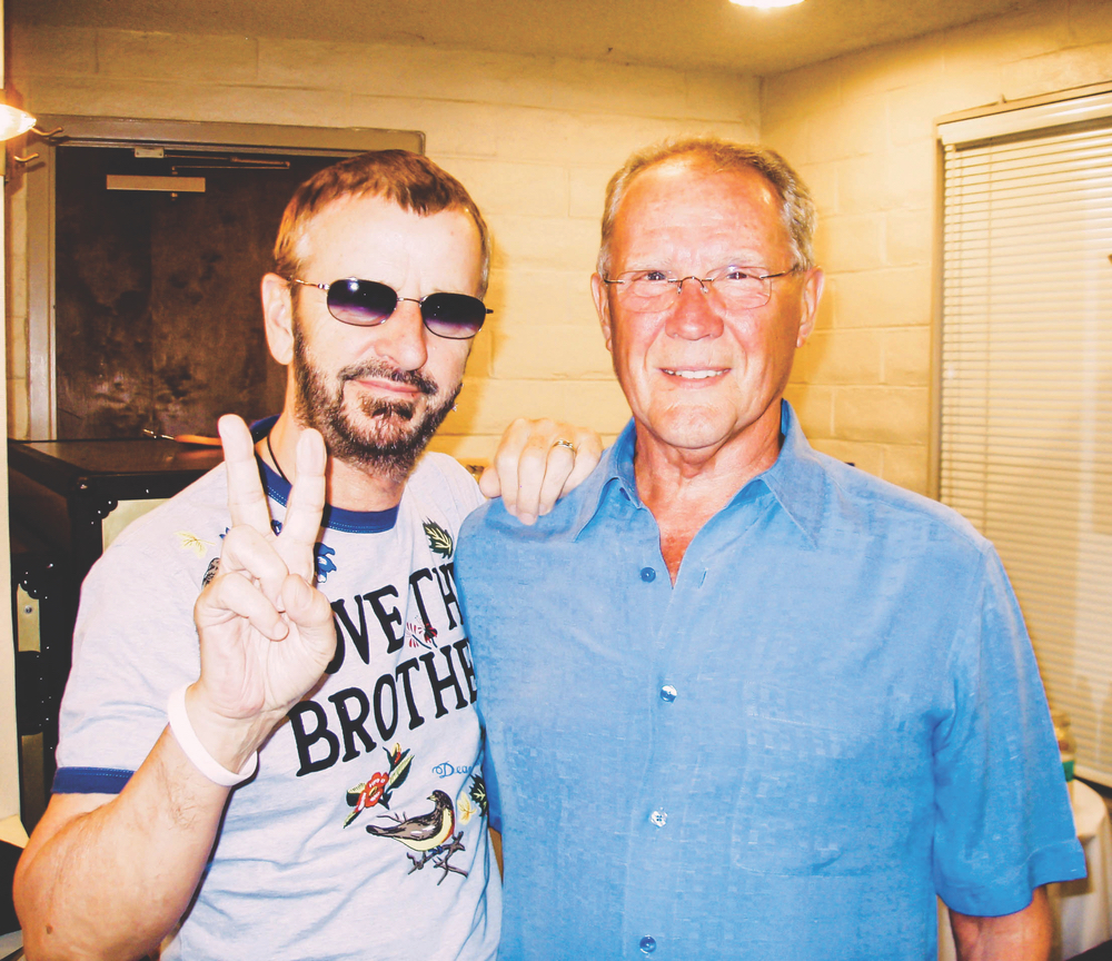 Ringo Starr and Ken Mansfield