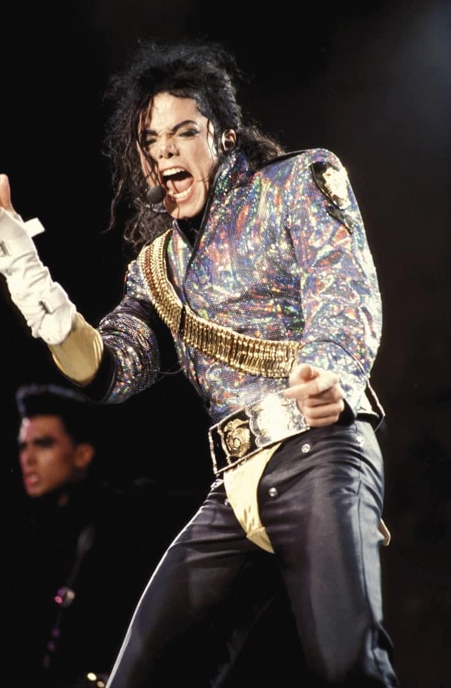 Michael Jackson performs in Europe in 1992