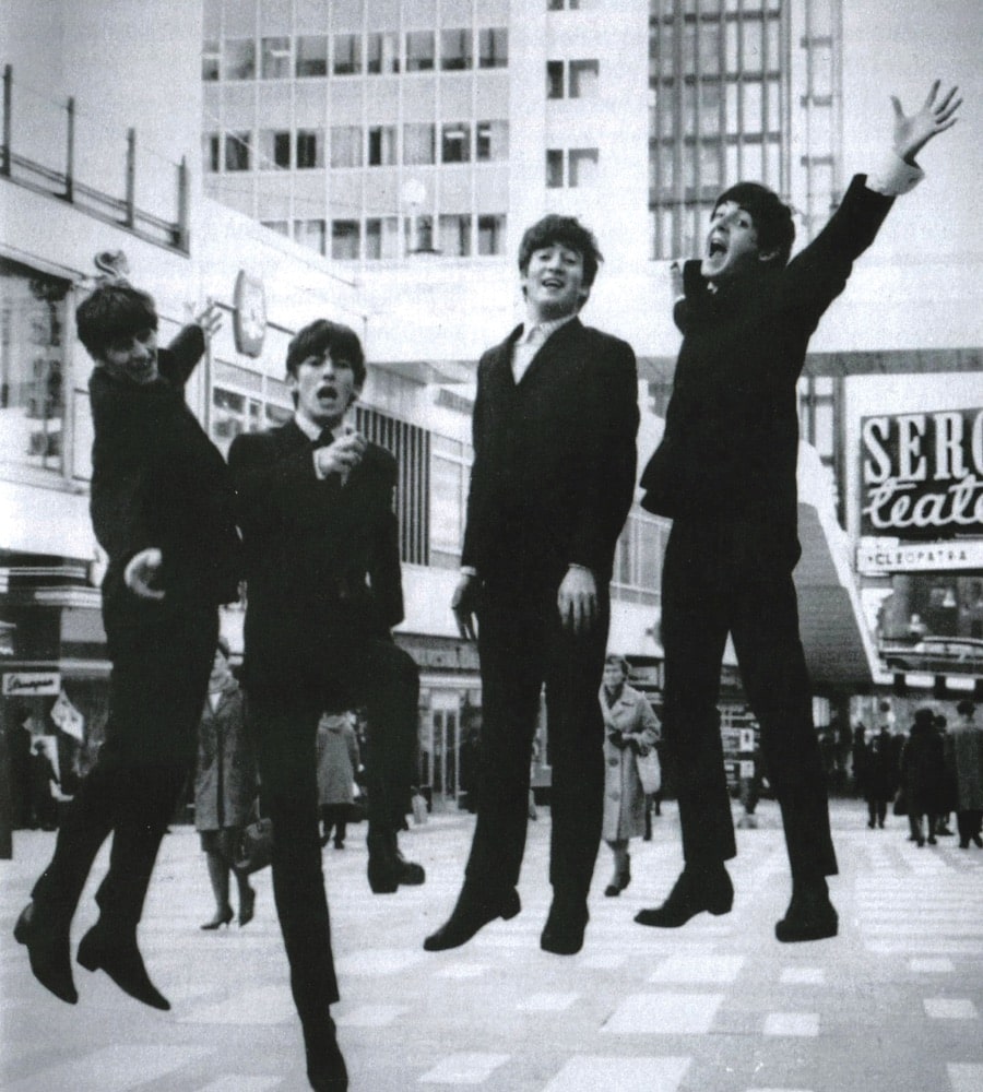 The Beatles in Stockholm, Sweden, 1963