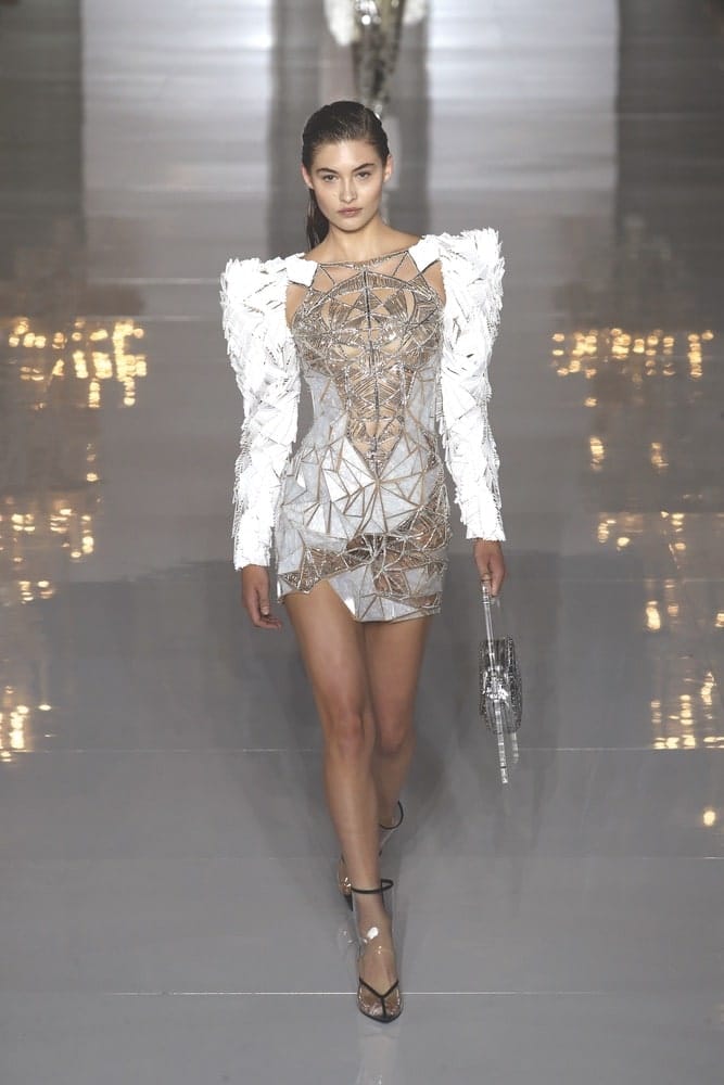 Chanel Wedding Swimsuit at Paris S-S19 Couture Fashion Week: Pics