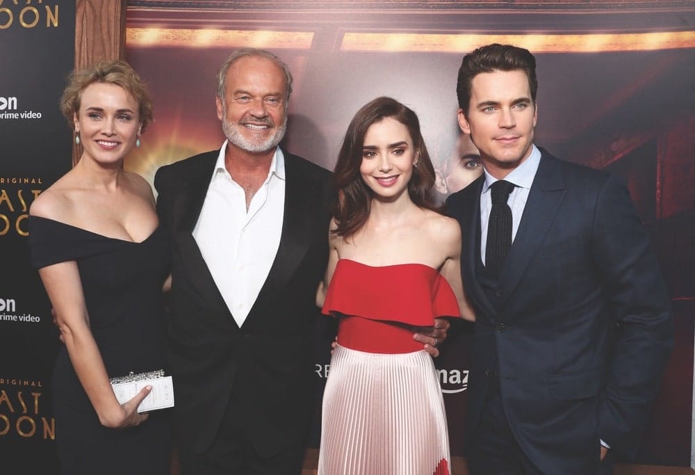 Arts Culture and Entertainment, celebrities, Amazon, Amazon Prime Video, The Last Tycoon, Harmony Gold Theatre, Los Angeles, California, Dominique McElligott, Kelsey Grammer, Lily Collins, Matt Bomer