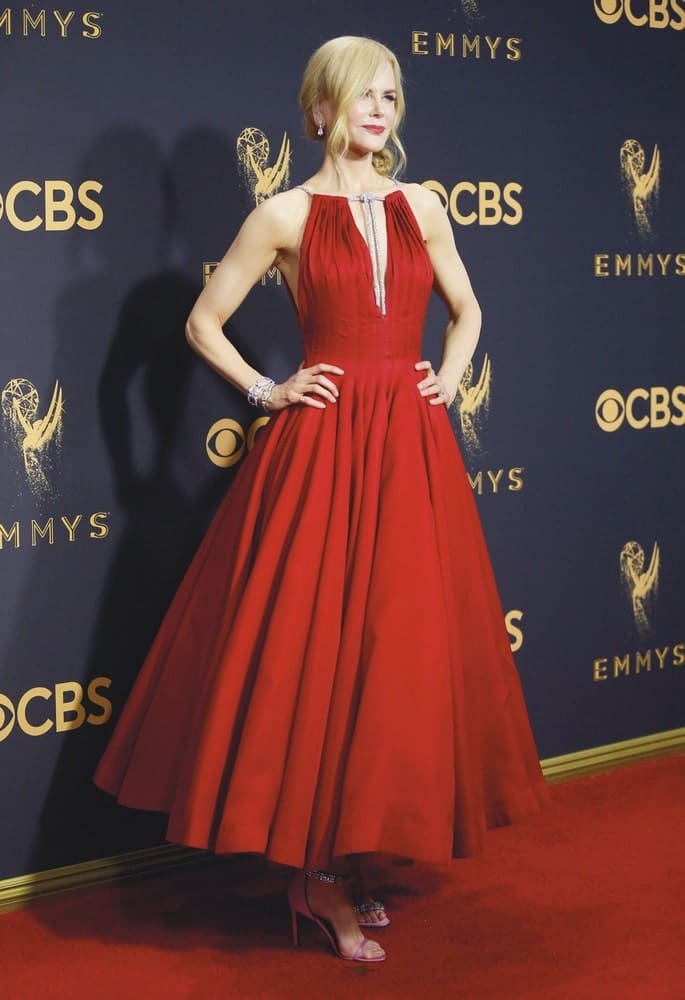 Nicole Kidman, Emmy Awards, Primetime Emmy Awards, Microsoft Theater, Los Angeles, red carpet, Fashion