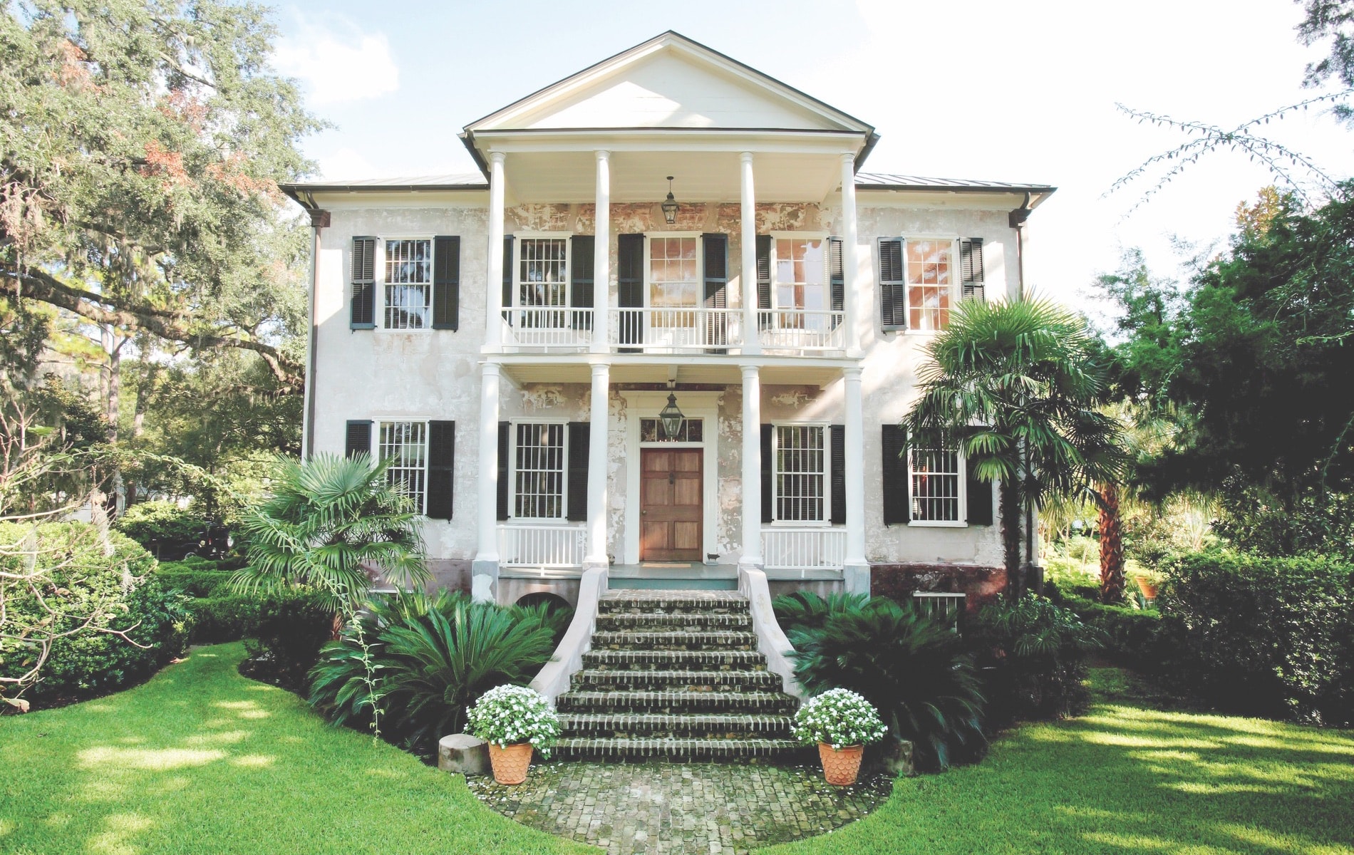 The Elizabeth Barnwell Gough House in Beaufort, South Carolina, built in 1870