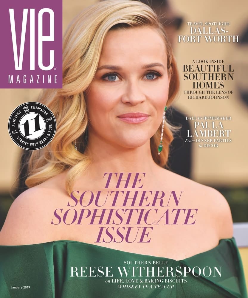 VIE Magazine January 2019 Southern Sophisticate Issue, Reese Witherspoon