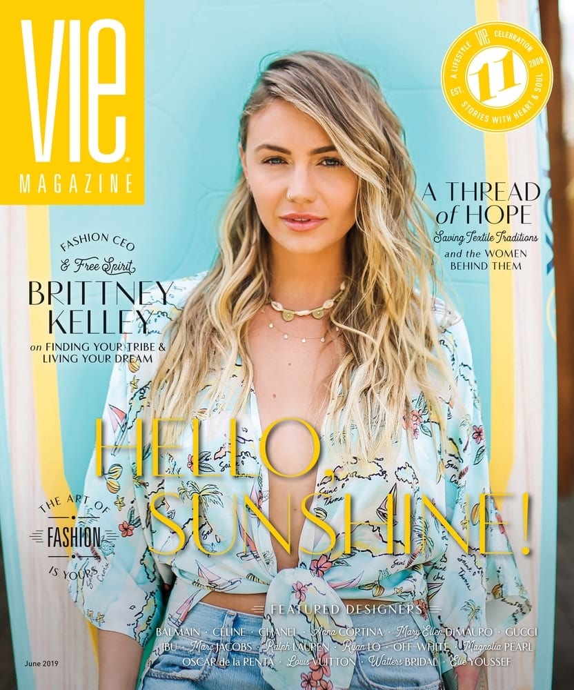 VIE Magazine June 2019 Fashion Issue, Brittney Kelley, Tribe Kelley