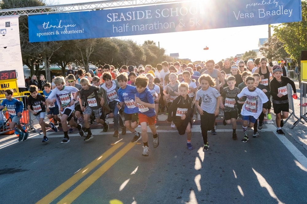 Seaside, Seaside Neighborhood School, Seaside 5K & Half Marathon, Seaside Half Marathon & SK, Seaside Taste of the Race, Seaside School Institute