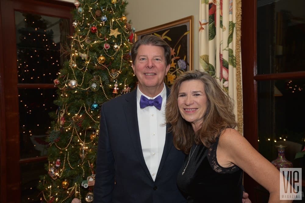 Bob Cavallo and Mary Ann Farrell attend Cafe Thirty-A's Christmas Charity Ball benefitting Caring and Sharing of South Walton, in Seagrove Beach, Florida on December 10, 2016