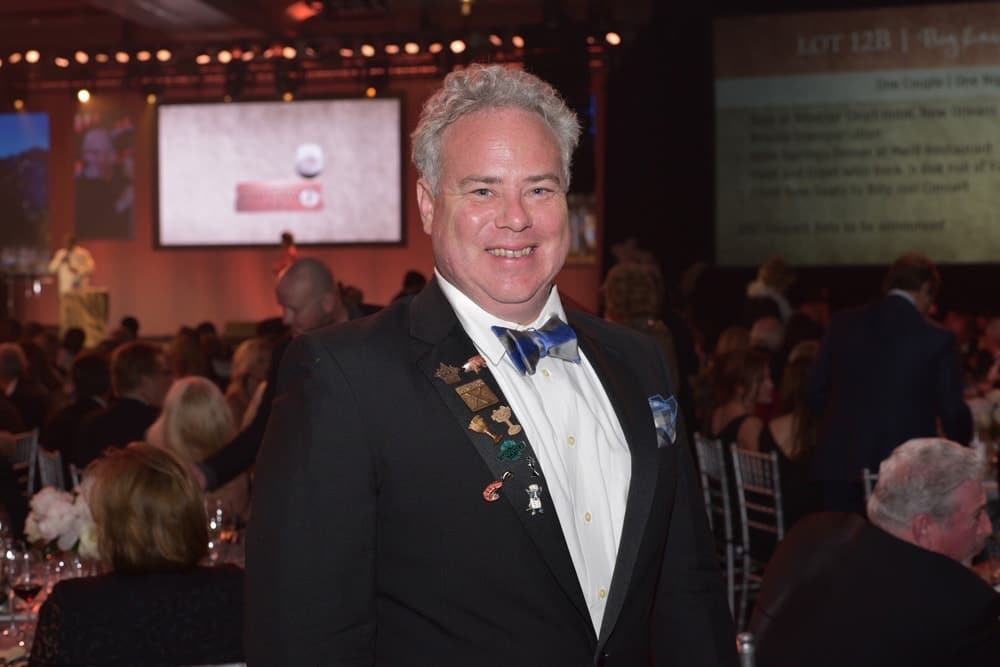 Ian McNulty, celebrated food critic, attends Emeril Lagasse Foundation’ Carnivale du Vin gala and charity wine auction at the Hyatt Regency New Orleans’ Empire Ballroom on November 5, 2016.