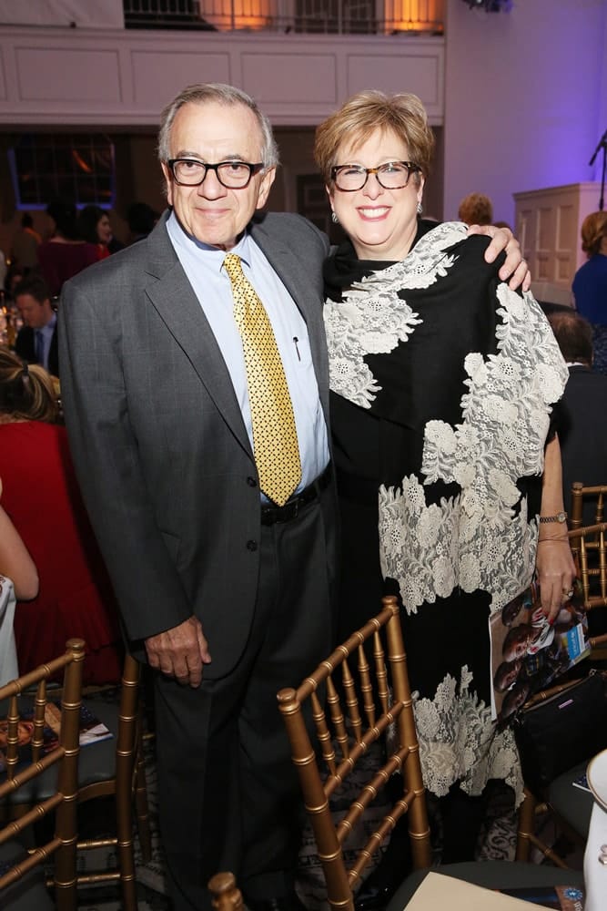 World of Children Award Co-Founder & 2016 Alumni Honors Co-Chair Harry Leibowitz and President & CEO of the U.S. Fund for UNICEF Caryl M. Stern attend the World of Children Awards Ceremony