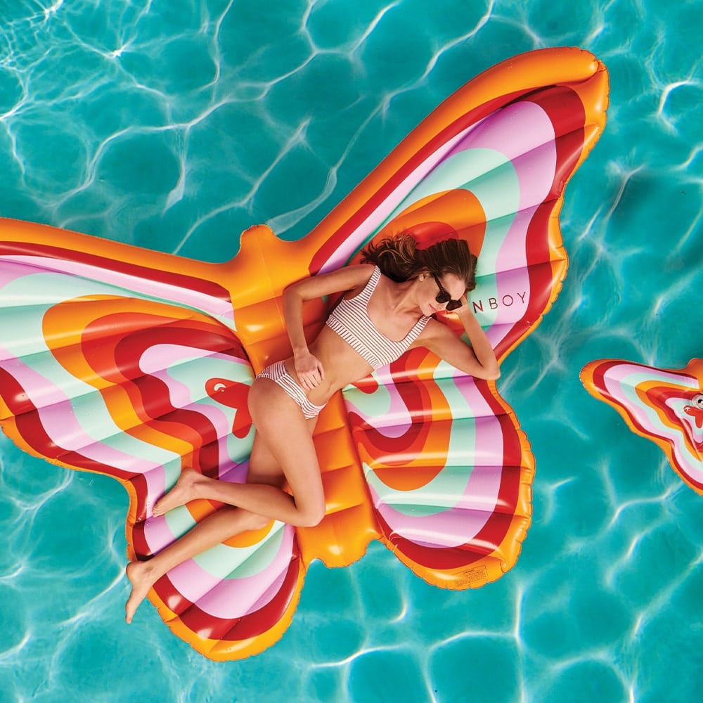 VIE Magazine, C'est la VIE Curated Collection, Funboy, Funboy Butterfly Float, Frontgate