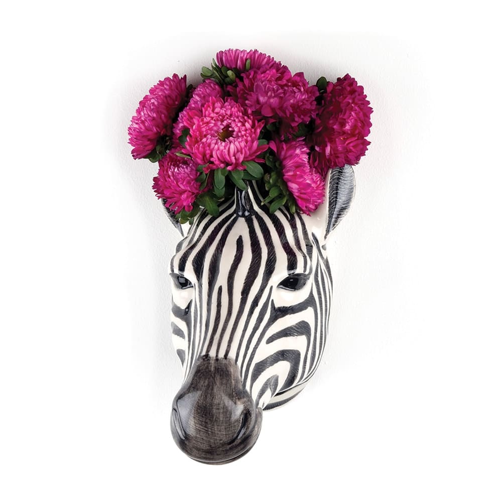Audenza Zebra Wall Vase