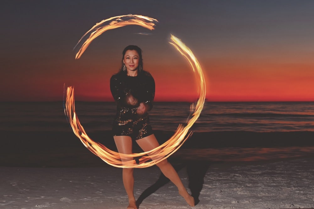 Danielle Torley, Fire Dancer