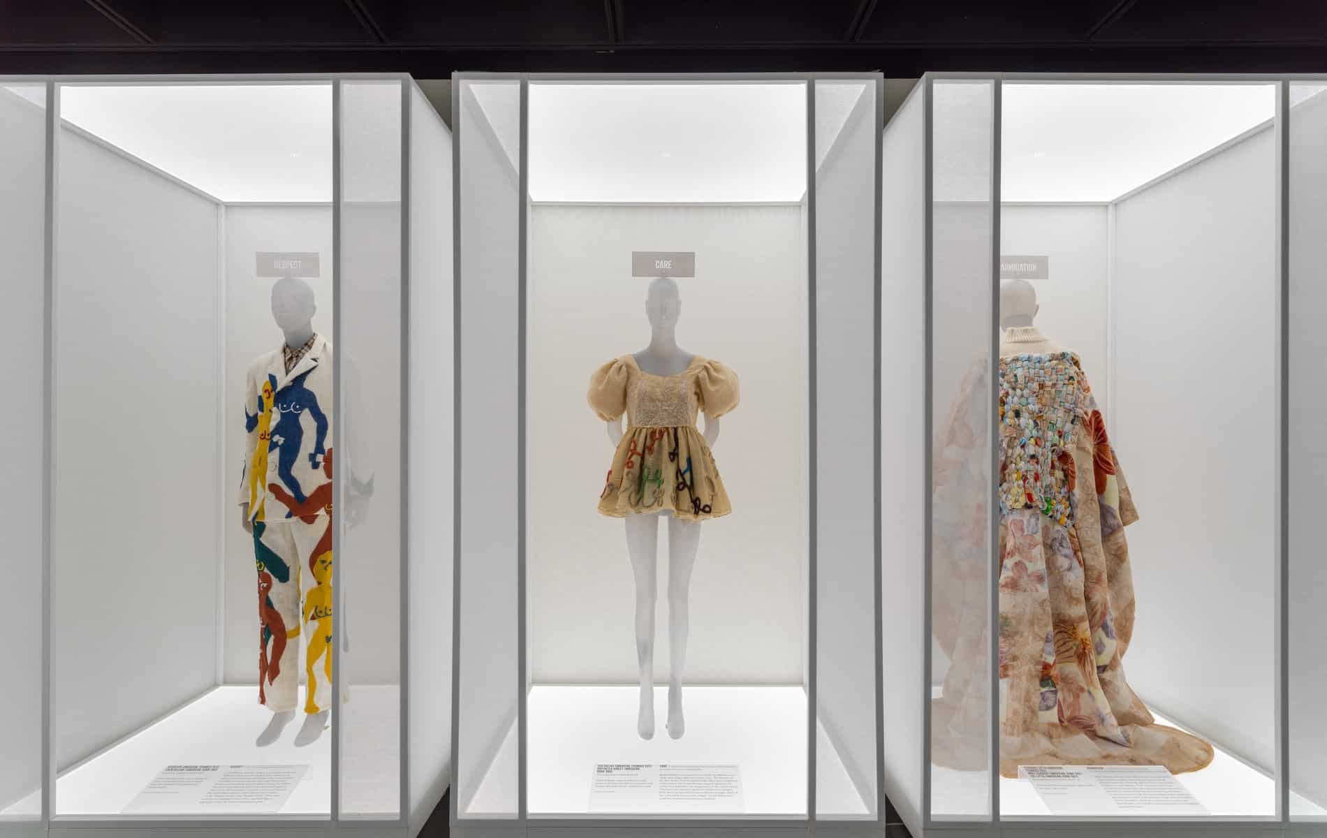 Costumes apart of In America: A Lexicon of Fashion on display at the Met
