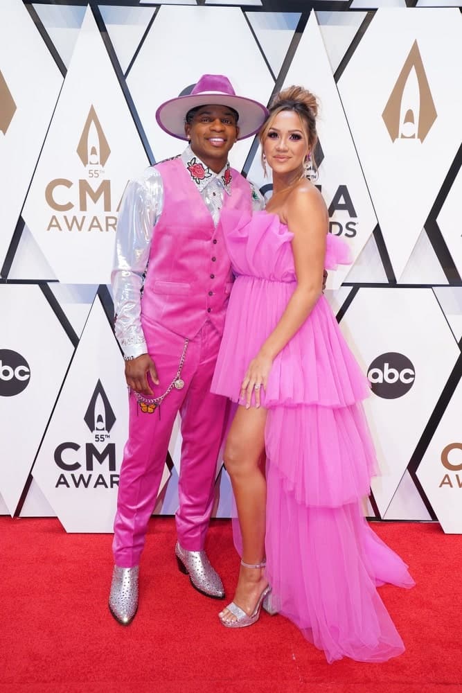 Jimmie Allen and Alexis Gale
