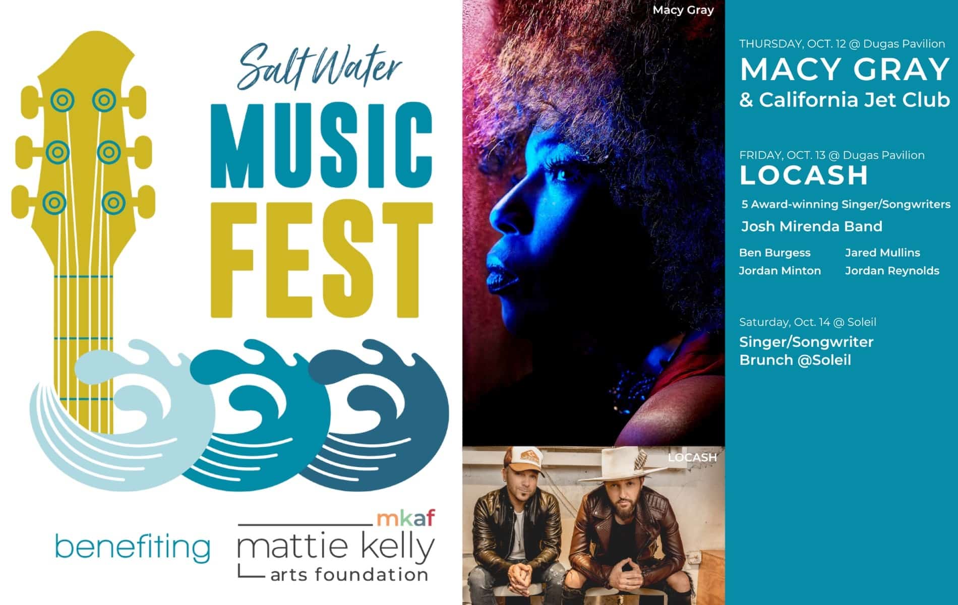 Mattie Kelly Arts Foundation, Salt Water Music Festival