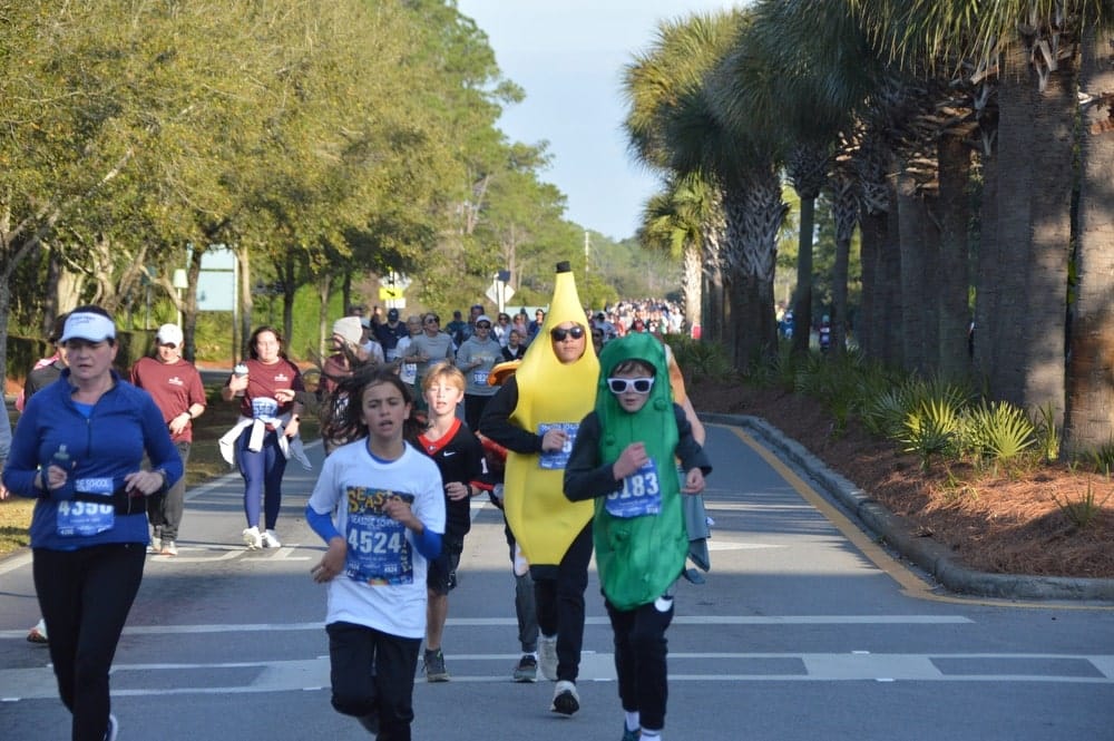 Seaside School Half Marathon & 5K in Seaside, FL benefits Seaside Neighborhood School