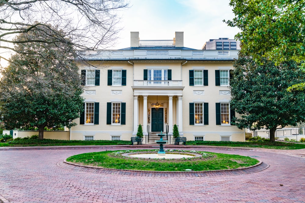 The Virginia Executive Mansion in Richmond