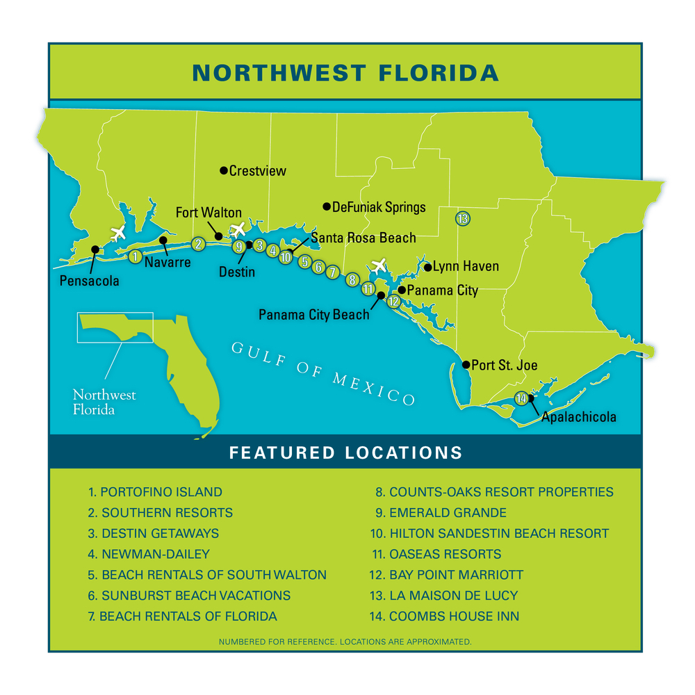 Gulf Coast map