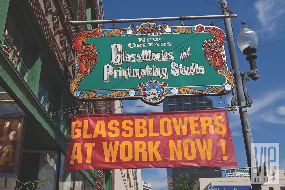 New Orleans Revived art glasswork printmaking