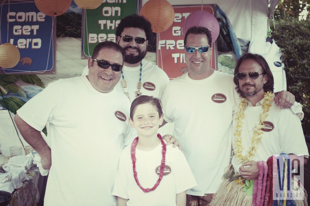 Vie Magazine Chi Chi Miguel Throws Down for Charity Emeril Lagasse and team the Herbert Brothers barbecue competition