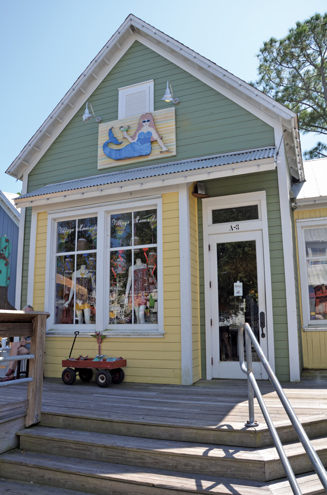 Destin Mermaids boutique, located in The Village of Baytowne Wharf.