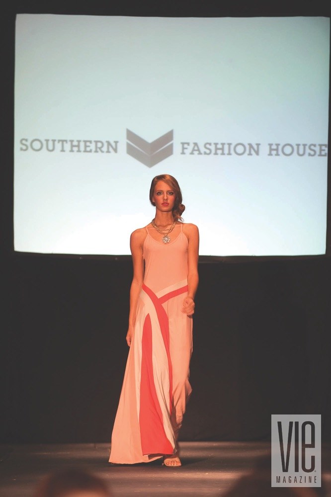 vie magazine south walton fashion week model on runway