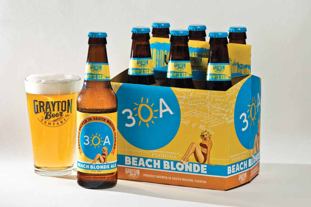 30A Beach Blonde Grayton Beer Company Walton County Cola to Cola Florida Gulf Coast