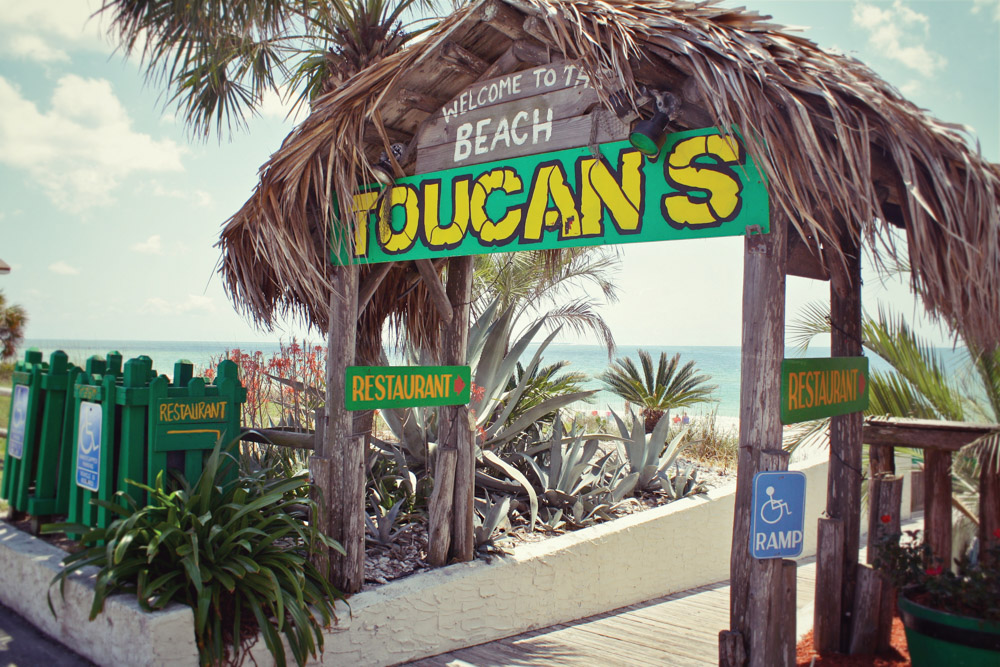 Mexico Beach Florida Toucan's restaurant
