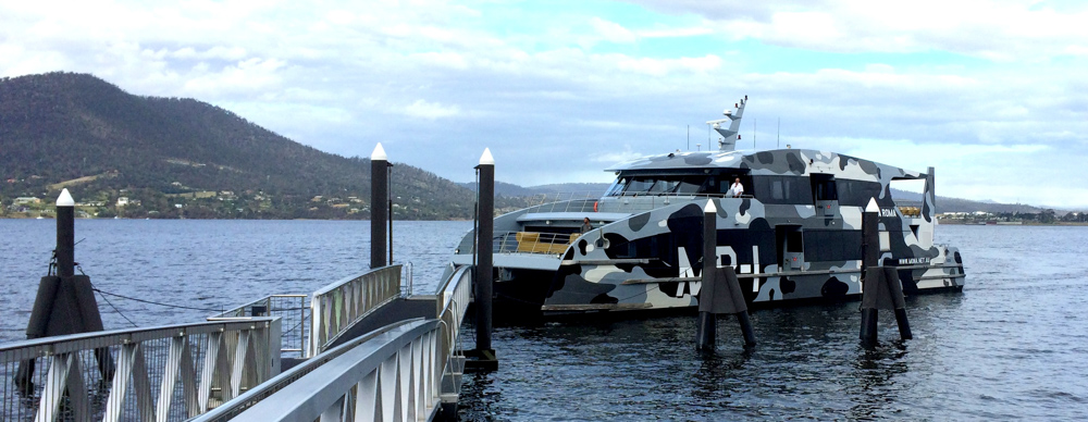 The MONA Ferry, Hobart, New Zealand